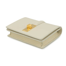 Load image into Gallery viewer, CELINE Card holder with flap, 16 sachets WhiteCotton10M473GCG.00WC Calf Leather