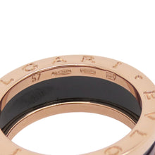 Load image into Gallery viewer, BVLGARI B.Zero1 2-band Ring Size 57/#17347037 K18PG Ceramic