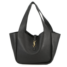 将图像加载到图库查看器中,SAINT LAURENT PARIS LE 5 A 7 BEA Le Sancassette Bear Shoulder Black763435AADUU1000 Soft Deer Leather
