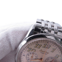 将图像加载到图库查看器中,BREITLING Navitimer premier W36mm Stainless Steel Silver DialA403G58NP
