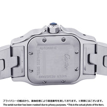 Load image into Gallery viewer, CARTIER Santos Garbe SM H35mm×W24mm Stainless Steel Silver DialW20044D6