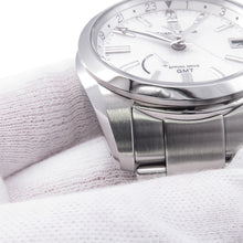 Load image into Gallery viewer, SEIKO Grand SEIKO Spring Drive GMT W40mm Stainless Steel Silver DialSBGE279