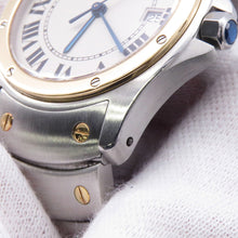 Load image into Gallery viewer, CARTIER Santos Rondo MM W29mm Stainless Steel K18YG Ivory DialW20037R3