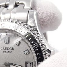 Load image into Gallery viewer, SEIKO CREDOR Pacificique W37mm Stainless Steel Silver DialGCAX993