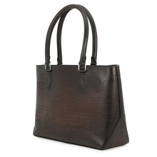 Load image into Gallery viewer, Berluti Calligraphy Tote Bag Brown scritto leather Size Mini