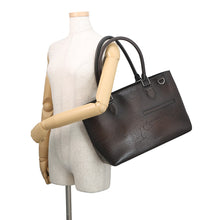 Load image into Gallery viewer, Berluti Calligraphy Tote Bag Brown scritto leather Size Mini