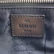 Load image into Gallery viewer, Berluti Calligraphy Tote Bag Brown scritto leather Size Mini