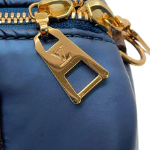 Load image into Gallery viewer, LOUIS VUITTON Speedy Bandouliere NavyM21061 Recycled MetallicNylon Monogram Size 25