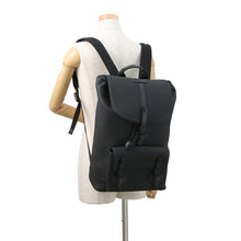 将图像加载到图库查看器中,LOUIS VUITTON Christopher Slim Backpack NoirM58644 Taurillon Leather