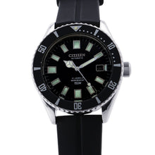 Load image into Gallery viewer, CITIZEN Challenge diver W40mm Stainless Steel Rubber Black Dial4-820789Y