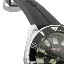 Load image into Gallery viewer, CITIZEN Challenge diver W40mm Stainless Steel Rubber Black Dial4-820789Y