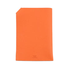 将图像加载到图库查看器中,HERMES Tarmac Passport Case Orange Epsom Size PM