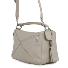 Load image into Gallery viewer, LOEWE Feather Light Puzzle Bag GrayA510PLSX01 Feather Light Napalm Size Small