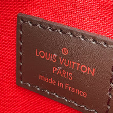 将图像加载到图库查看器中,LOUIS VUITTON Verona RedN41117 Damier Ebene Canvas Size PM
