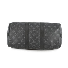 Load image into Gallery viewer, LOUIS VUITTON Keepall Bandouliere NoirM46655 Monogram Eclipse Monogram Eclipse Reverse Size 35