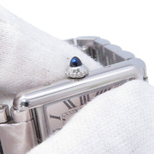 Load image into Gallery viewer, CARTIER Tank mast SM H29.5mm×W22mm Stainless Steel Silver DialWSTA0051