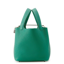 将图像加载到图库查看器中,HERMES Picotin Lock Vert Vertigo Taurillon Clemence Size PM