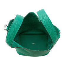 将图像加载到图库查看器中,HERMES Picotin Lock Vert Vertigo Taurillon Clemence Size PM