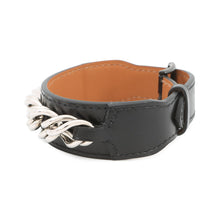 Load image into Gallery viewer, HERMES Bracelet Lenny Size T4 Black Box Calf Leather