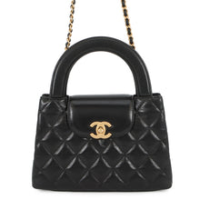 Load image into Gallery viewer, CHANEL Matelasse Mini 2WAYHandbag ChainShoulder BlackAS4416 Leather Size Mini