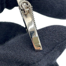 Load image into Gallery viewer, CHANEL CC Logo Pendant Top Necklace Metal Rhinestone