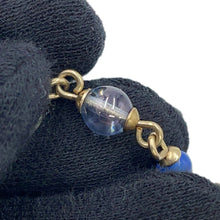 Load image into Gallery viewer, CHANEL CC Logo Swing EarringsAB3108 Metal Rhinestone Faux Pearl Color Stone