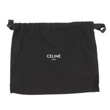Load image into Gallery viewer, CELINE Triomphe Horizontal Messenger Bag Black/Brown197202DND.38OS PVCLeather Size Medium