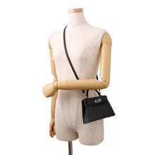 Load image into Gallery viewer, HERMES Mini Kelly 2 Black Epsom