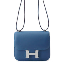 Load image into Gallery viewer, HERMES Constance3 Miroir Blue Thalassa Epsom Size Mini