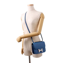 Load image into Gallery viewer, HERMES Constance3 Miroir Blue Thalassa Epsom Size Mini