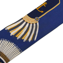 将图像加载到图库查看器中,HERMES Twilly Ceremonial Epaulettes EPAULETTES DE GALA Fall/Winter 2023 Marine/Gold/Blanc Silk100%