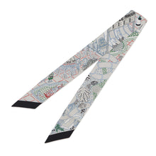 Load image into Gallery viewer, HERMES Twilly SPRASH PARK 2024 Stainless Steel Grisper/Vert/Black Silk100%