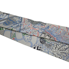 Load image into Gallery viewer, HERMES Twilly SPRASH PARK 2024 Stainless Steel Grisper/Vert/Black Silk100%