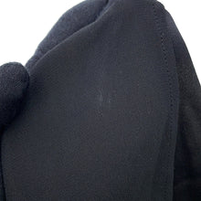 Load image into Gallery viewer, HERMES Embroidery Long Dress Size 34 Black Silk100%