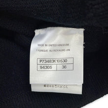 Load image into Gallery viewer, CHANEL IconButton Cardigan Size 36 BlackP73483 K10530 94305 Cashmere100%