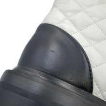 Load image into Gallery viewer, CHANEL CC Logo High-Top Sneakers White/BlackG36424 Leather Size 36H