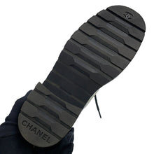 Load image into Gallery viewer, CHANEL CC Logo High-Top Sneakers White/BlackG36424 Leather Size 36H