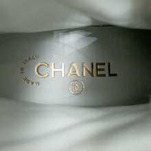 Load image into Gallery viewer, CHANEL CC Logo High-Top Sneakers White/BlackG36424 Leather Size 36H