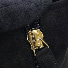 Load image into Gallery viewer, CHANEL Camellia short boots BlackG45310 suede Size 37C