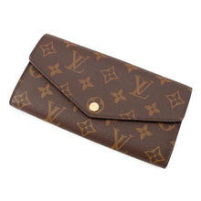 将图像加载到图库查看器中,LOUIS VUITTON Portefeuille Sarah BrownM60531 Monogram