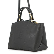 将图像加载到图库查看器中,LOUIS VUITTON Petit Palais NoirM58916 Monogram Empreinte Leather Size PM