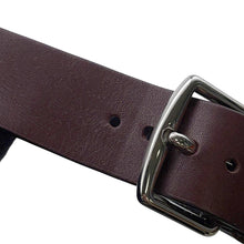 将图像加载到图库查看器中,HERMES Elbe Bordeaux Box Calf Leather Size 38