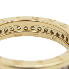 Load image into Gallery viewer, BVLGARI B.Zero1 1-band full diamond Size 55/#15 18K Yellow Gold