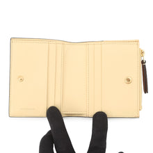 将图像加载到图库查看器中,CELINE Compact Wallet Triomphe Stamp Soft Tongue / Soft CreamL100H2O54.GHD1 Supple Grained Calf Leather