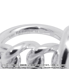 Load image into Gallery viewer, HERMES Croisette Ring Size MM/52/#12 SV925