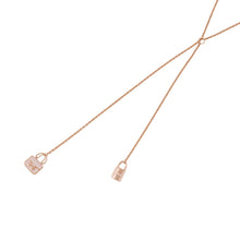 将图像加载到图库查看器中,HERMES Amulette ConstanceNecklaceH125303B 00TU 18K Pink Gold
