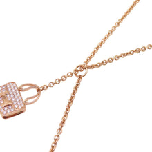 将图像加载到图库查看器中,HERMES Amulette ConstanceNecklaceH125303B 00TU 18K Pink Gold
