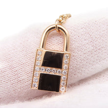 将图像加载到图库查看器中,HERMES Amulette ConstanceNecklaceH125303B 00TU 18K Pink Gold