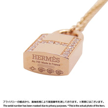 将图像加载到图库查看器中,HERMES Amulette ConstanceNecklaceH125303B 00TU 18K Pink Gold