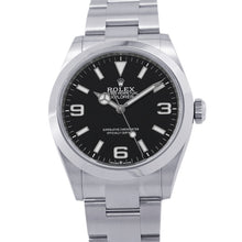 将图像加载到图库查看器中,ROLEX Explorer 40 W40mm Stainless Steel Black Dial224270
